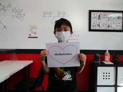 a person holding a sign