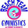 Beach Team Gymnastics at Terry and Don's company logo