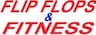 Flip Flops & Fitness Gymnastics school company logo
