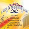 Santa Clarita School of Performing Arts company logo
