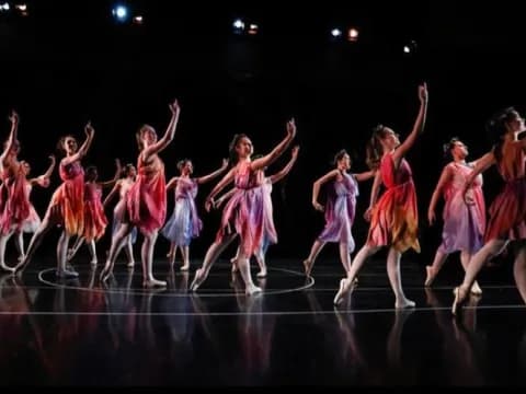a group of women dancing