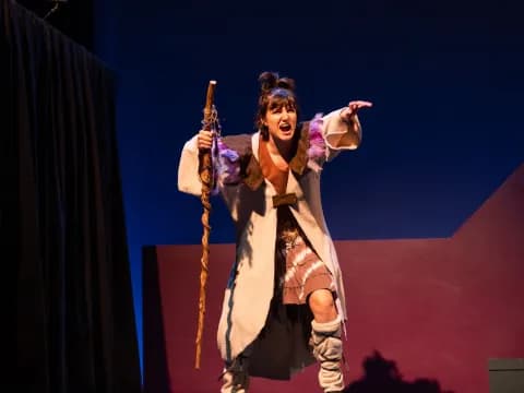 a person wearing a garment