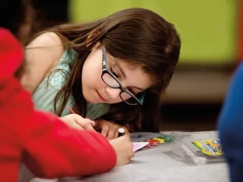 a person wearing glasses