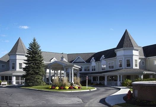 a large house with a driveway