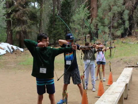 a group of people holding guns