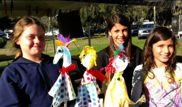 a group of girls posing for a picture