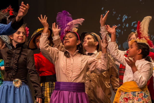 a group of people wearing clothing