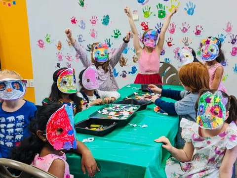 children in a classroom