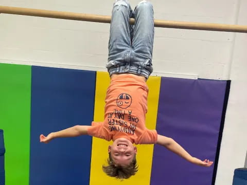 a person from a pole