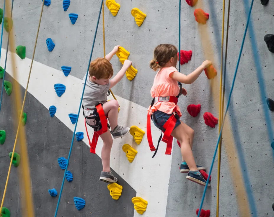 kids playing on a playground