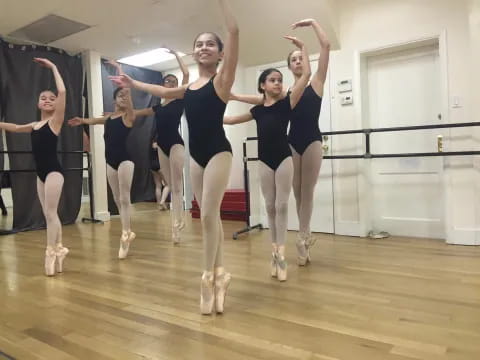 a group of women dancing