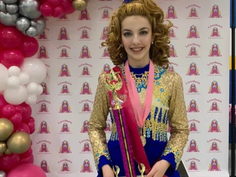 a person in a garment