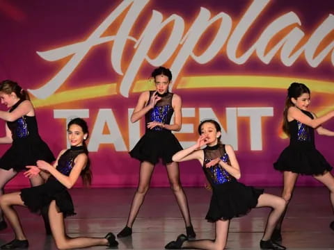 a group of women dancing