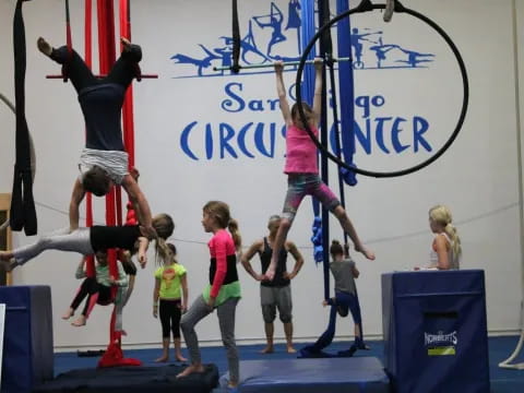 a group of people on a stage