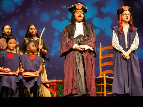 a group of people in clothing