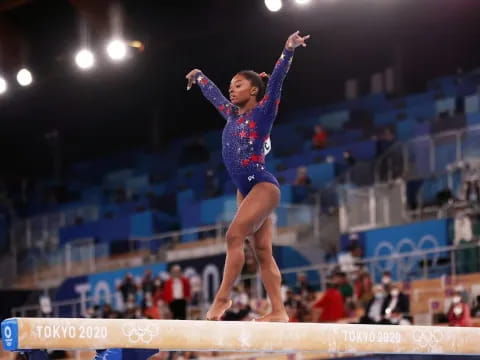 a person performing on a stage