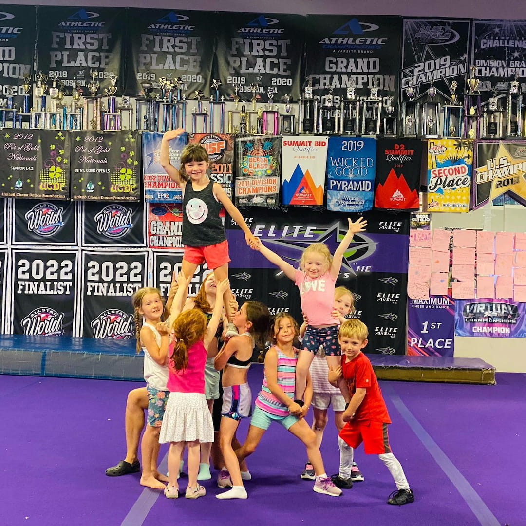 a group of people on a stage