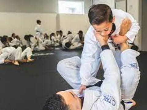 a person in a white uniform