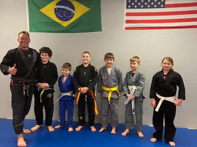 a group of people posing for a photo