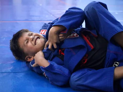 a person lying on the ground