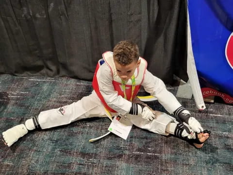 a person in a space suit