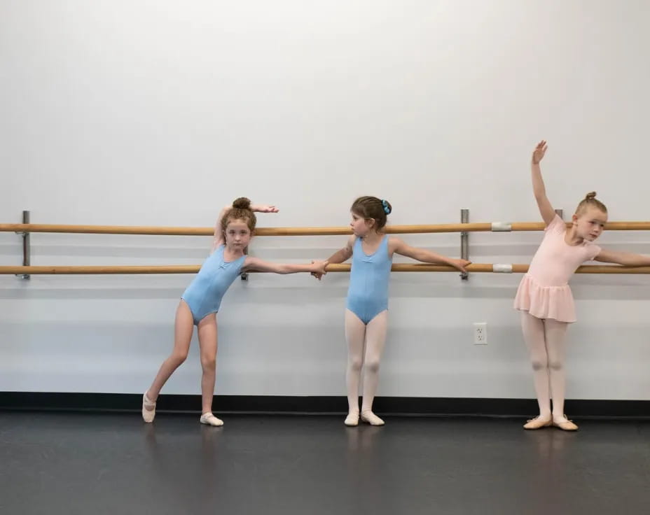 a group of girls dancing