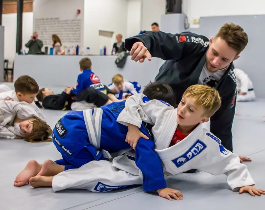 a group of children in a circle