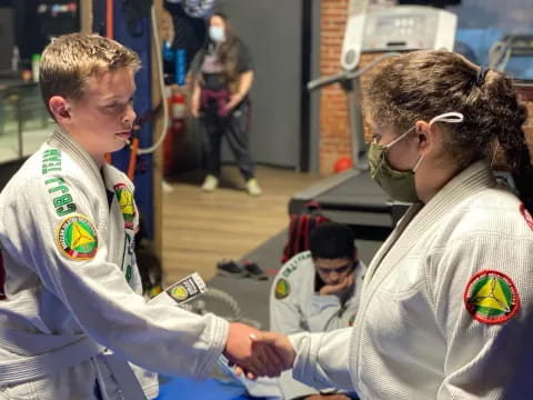 a few people in a lab