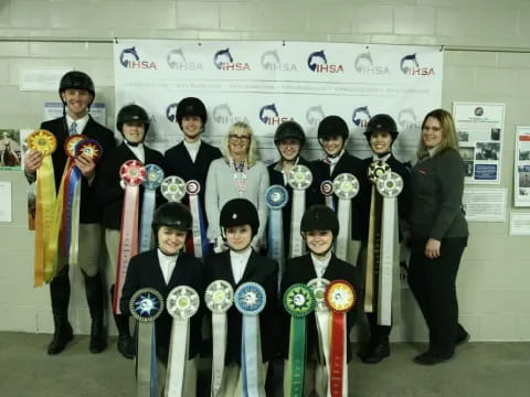 a group of people in garment