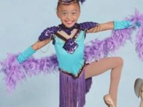 a girl wearing a garment