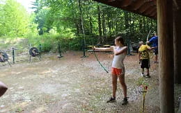 a person holding a rope