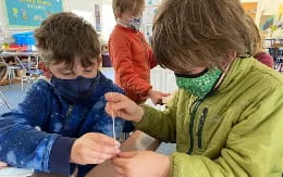 a person and a child