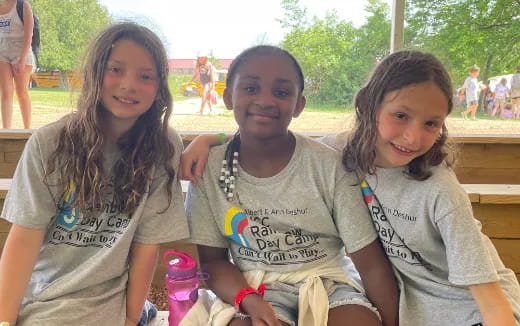 a group of girls posing for a photo