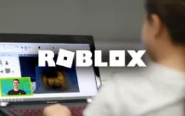 a person using a laptop