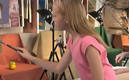 a person using a vacuum