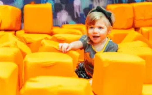 a child in a playground