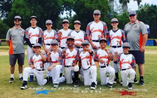 a group of people posing for a photo