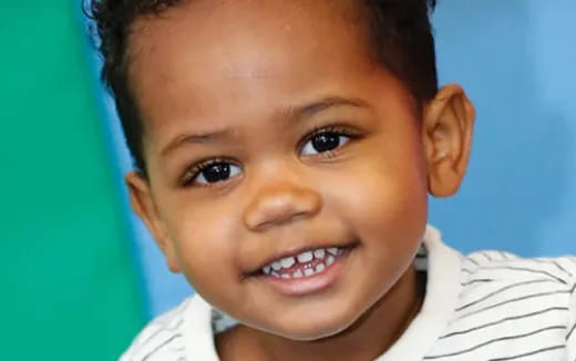 a close-up of a baby