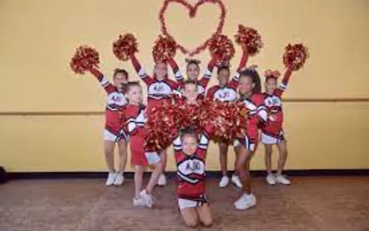 a group of cheerleaders