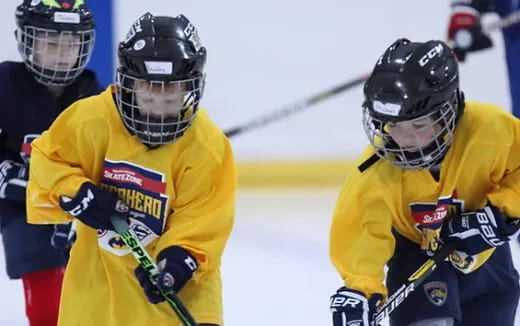 hockey players on ice