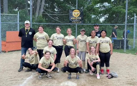 a group of people posing for a photo