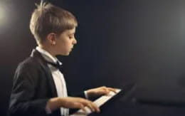 a man using a laptop