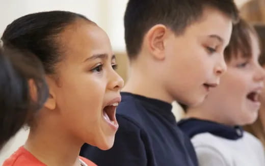 a group of people laughing