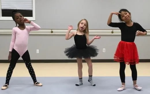 a group of women dancing