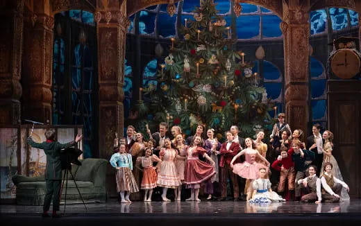 a group of children on a stage