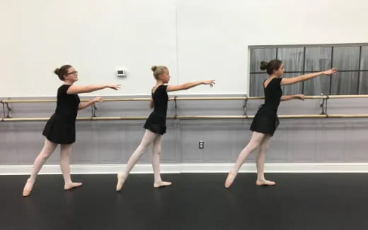 a group of women dancing