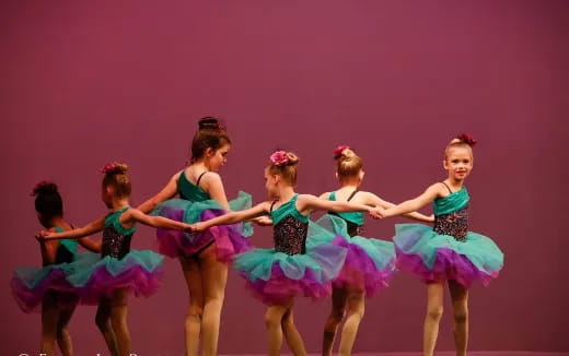a group of women dancing