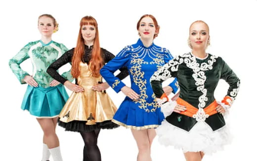 a group of women in clothing