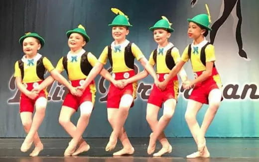 a group of cheerleaders