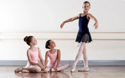 a group of women exercising